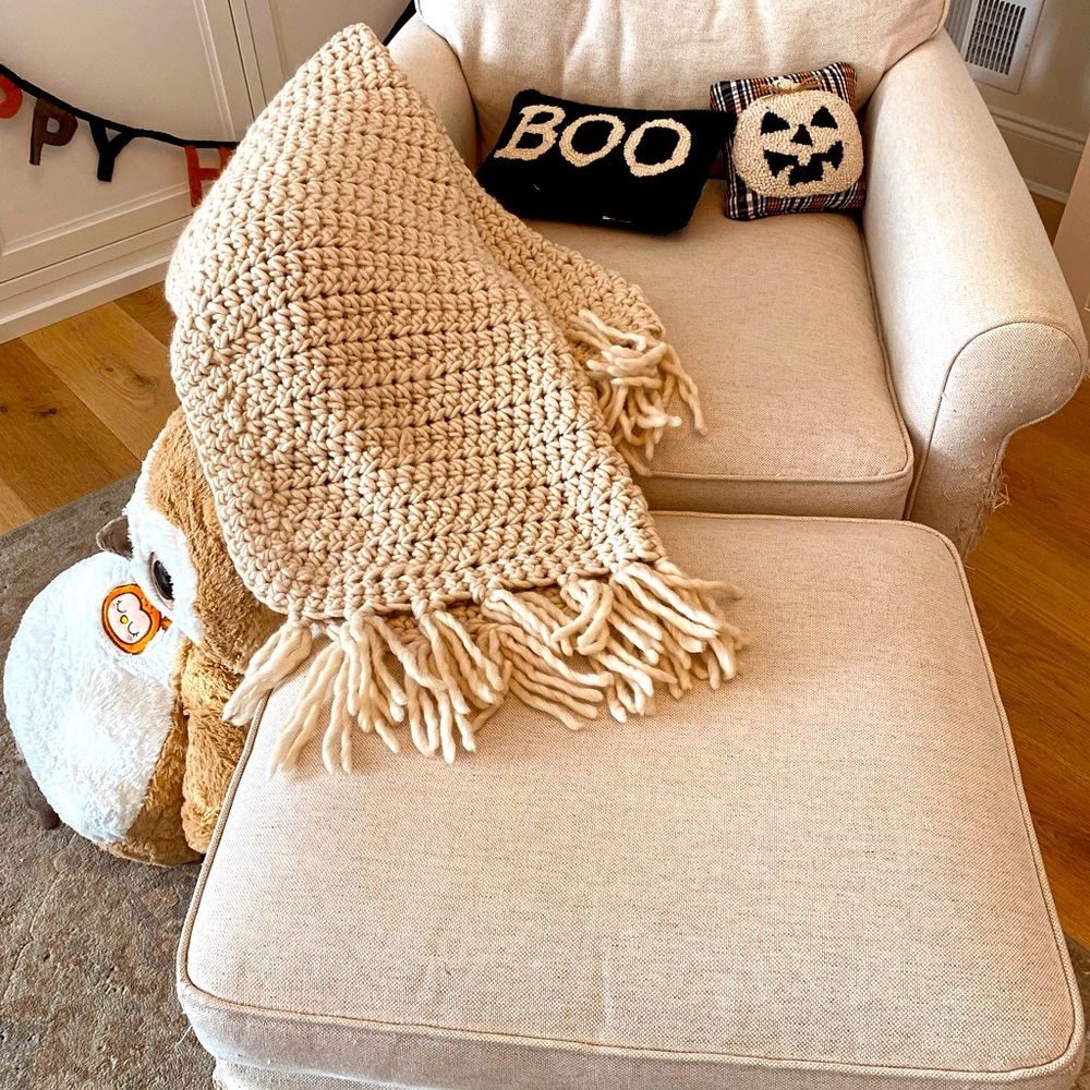 Handmade couch/throws